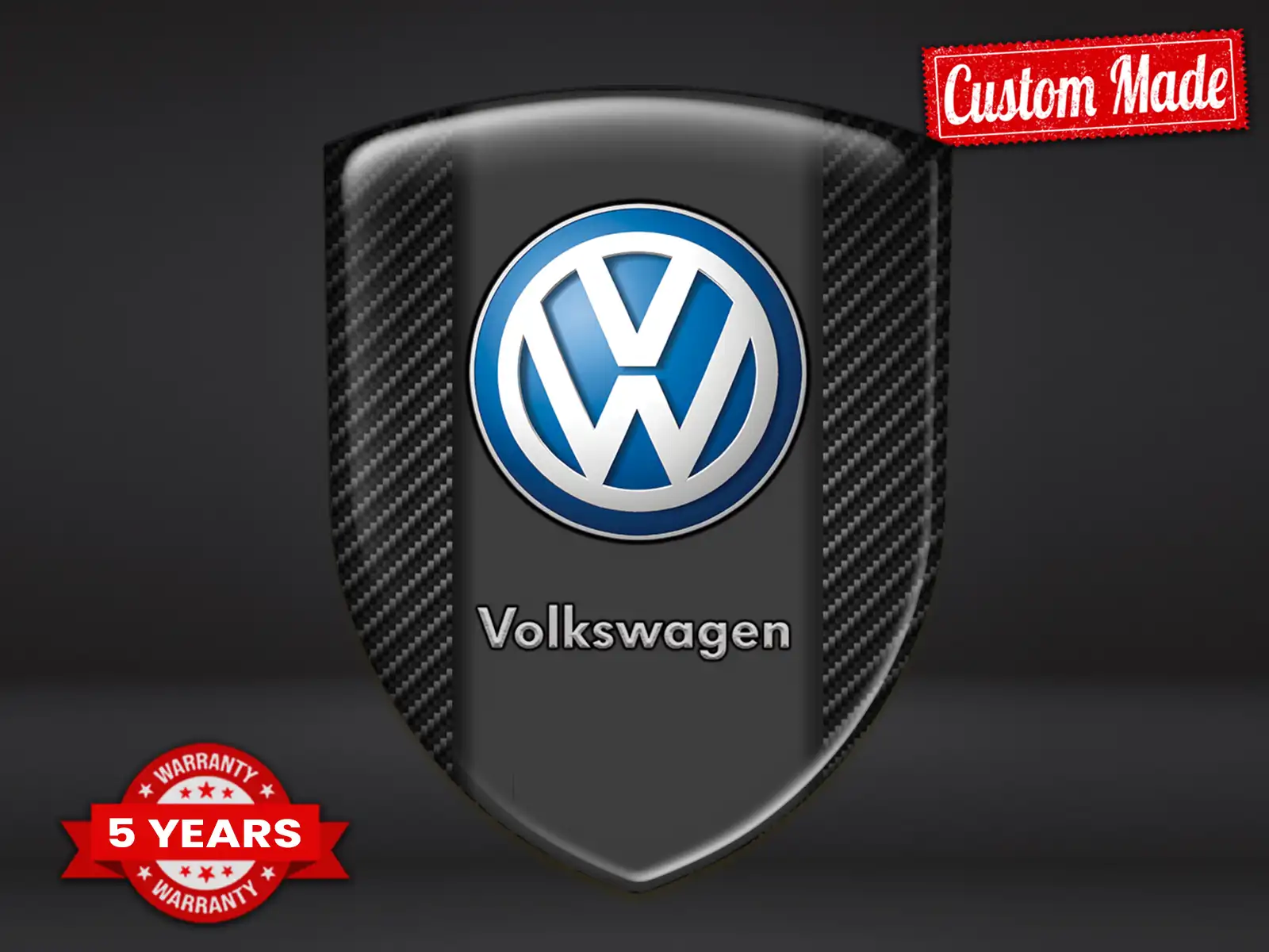 VW Autoembleme Personalisierbar Limitiert Universal Robust